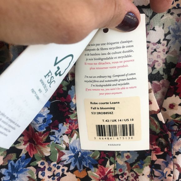 Leana Dress fall is blooming - Picture 4 of 8